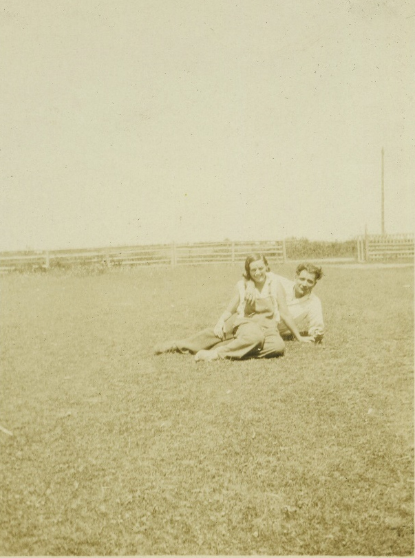 Adeline and a companion