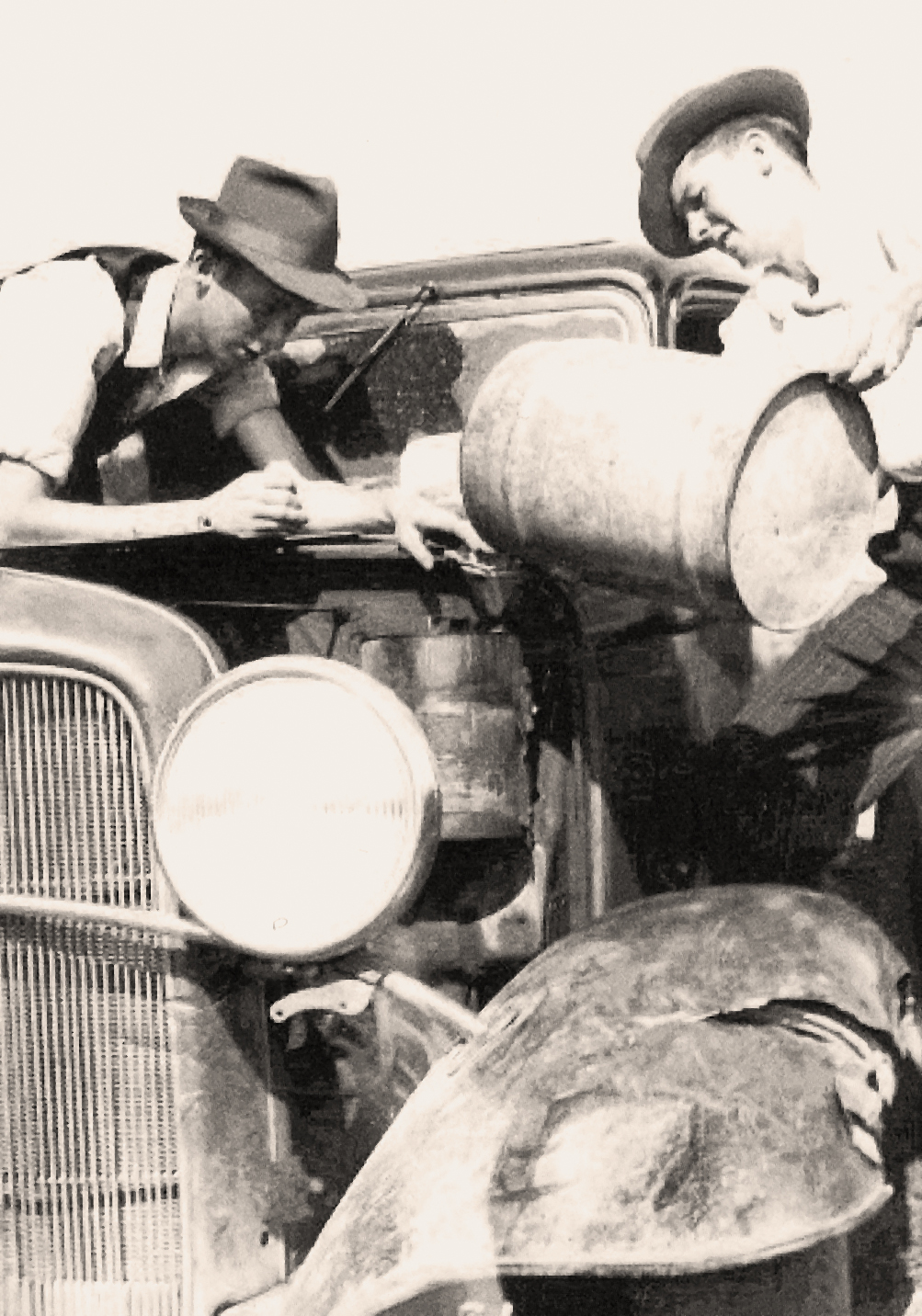 Bush MacDonald and Vernie Rankin