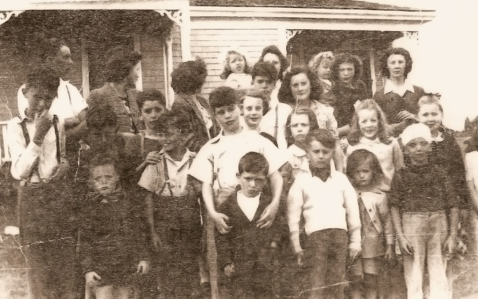 Sunday school picnic at the Rankin farm